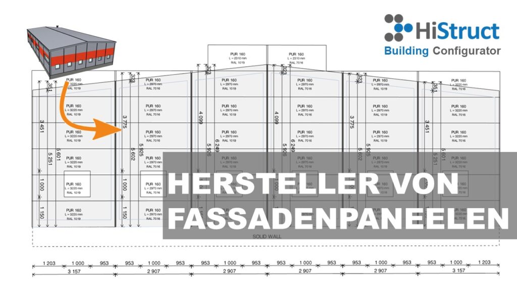 Fassadenpaneelekonfigurator für Vertrieb