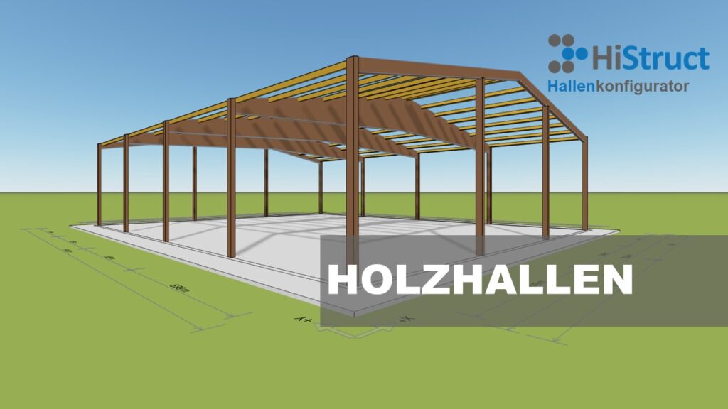 Holzhallenkonfigurator für Vertrieb